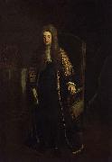 Jonathan Richardson Portrait of William Cowper, 1st Earl Cowper Sweden oil painting artist